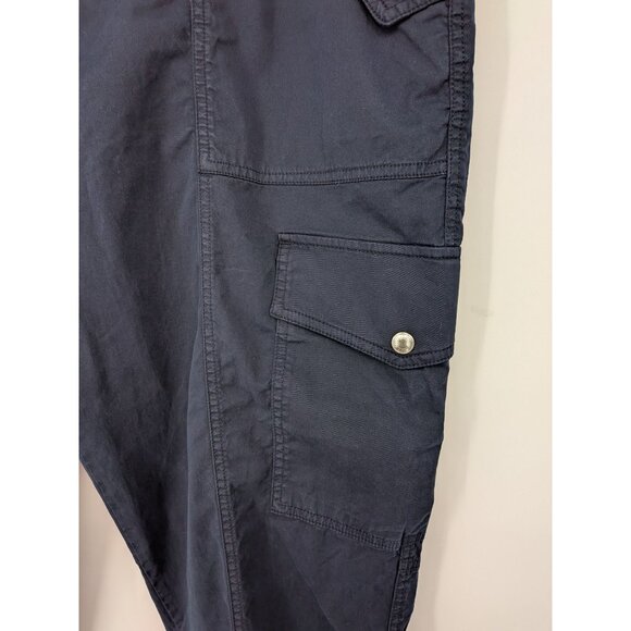 Lauren Ralph Lauren Cargo Pants Women Size 16W Belted Tie Utility Gorpcore Y2K - Picture 4 of 12